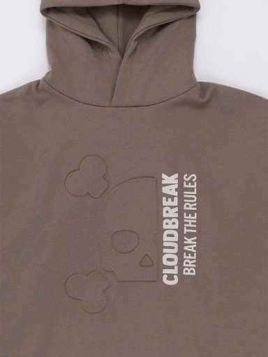 POLERA FRANELA CON CAPUCHA NIÑO CLOUDBREAK - 3