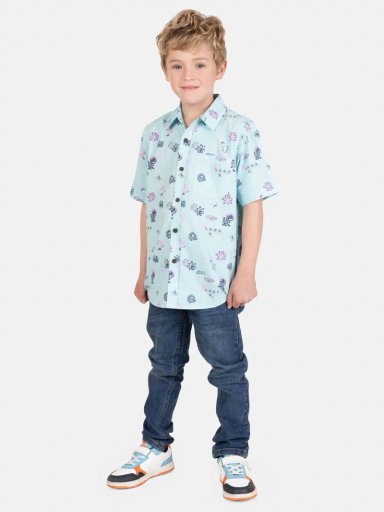 CAMISA MANGA CORTA NIÑO MAUI AND SONS 5C906