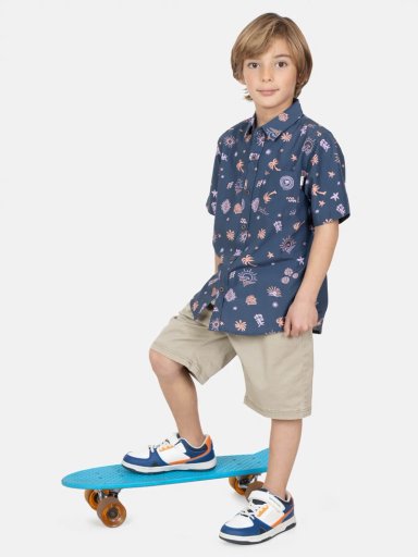 CAMISA MANGA CORTA NIÑO MAUI AND SONS 5C906