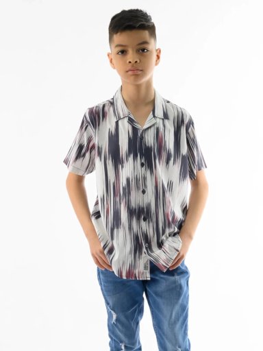 CAMISA MANGA CORTA NIÑO WOALLANCE NEW CHARLOTTE