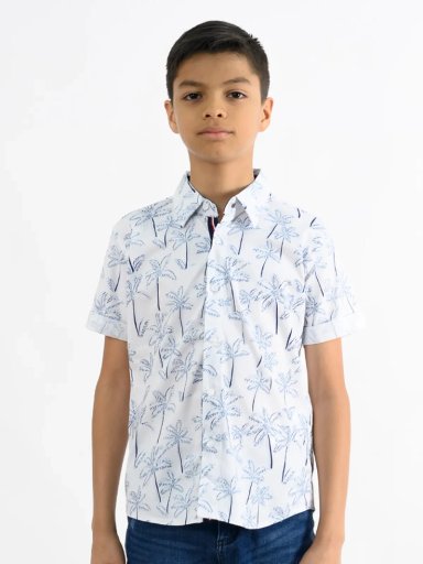 CAMISA MANGA CORTA NIÑO WOALLANCE NEW 80-DG3185 I2 