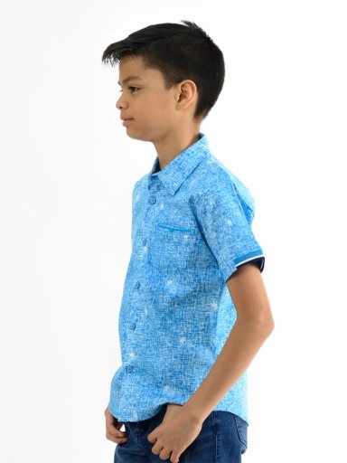 CAMISA MANGA CORTA NIÑO WOALLANCE NEW 80-DG3176 I2 - 3