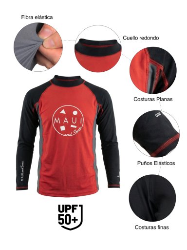 ROPA DE BAÑO POLO NIÑO MAUI AND SONS PROTECTOR UV 5P766 - 5