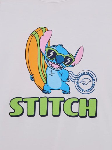 POLO ALGODÓN NIÑO STITCH BÁSICO - 3