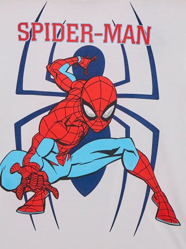 POLO ALGODÓN NIÑO SPIDERMAN BÁSICO - 3