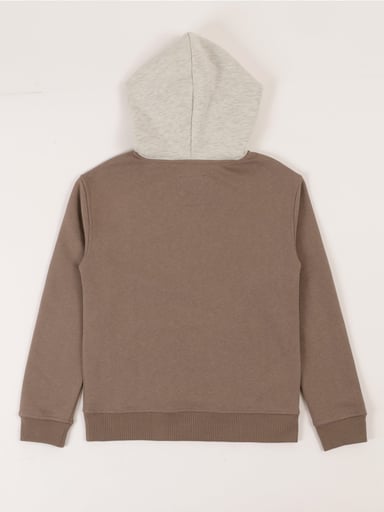 POLERA FRANELA CON CAPUCHA NIÑO HARVEST - 2