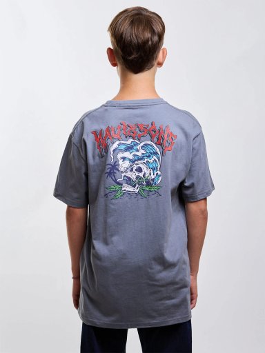 POLO NIÑO MAUI AND SONS GRIS - 4
