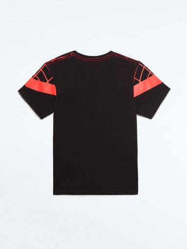 POLO MANGA CORTA NIÑO MARVEL SPIDERMAN BLACK SPIDER - 2