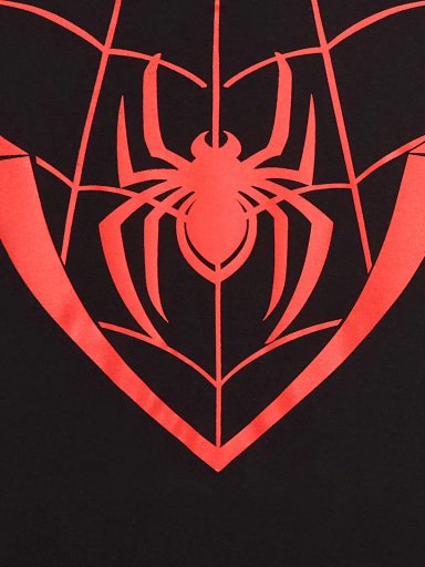 POLO MANGA CORTA NIÑO MARVEL SPIDERMAN BLACK SPIDER - 3