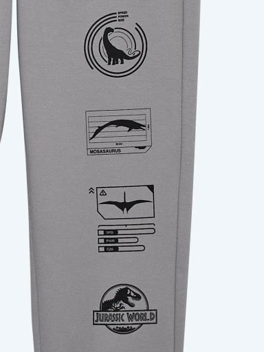 PANTALÓN DE BUZO NIÑO JURASSIC WORLD LOGO - 3