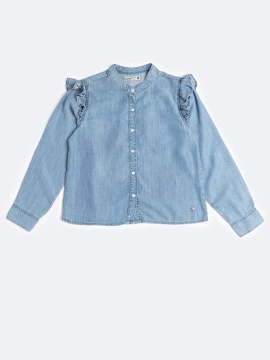 BLUSA MANGA LARGA REGULAR FIT NIÑA PIONIER HANYAH