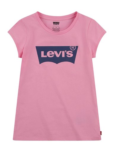 POLO MANGA CORTA ALGODÓN NIÑA LEVI'S ROSADO 314234-A4T BATWING