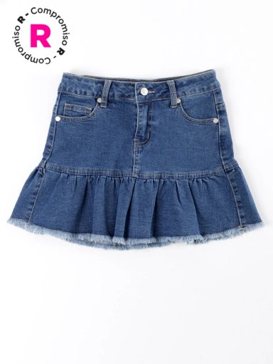 FALDA NIÑA HARVEST RUFFLE