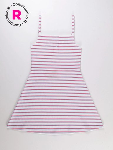 VESTIDO NIÑA INDEX RAYAS
