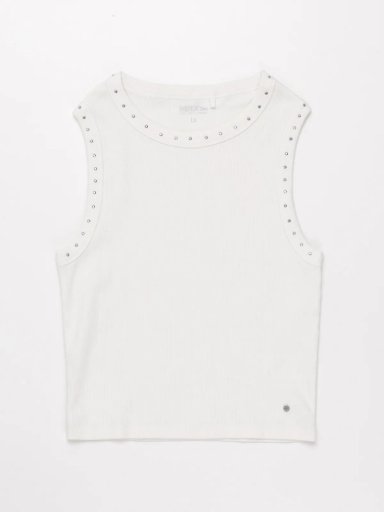 POLO SIN MANGA NIÑA INDEX TACHAS