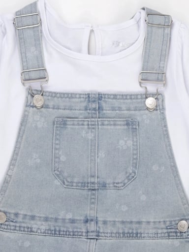 OVERALL CORTO CON POLO NIÑA HARVEST - 3