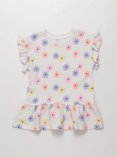 POLO MANGA CORTA NIÑA HARVEST PEPLUM