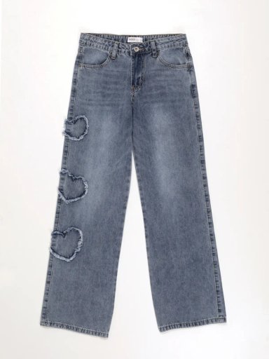 JEANS ALGODÓN NIÑA INDEX HEART