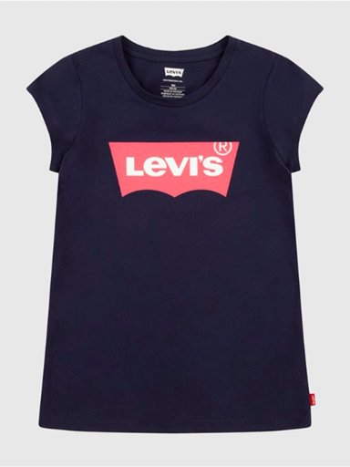 POLO MANGA CORTA ALGODÓN NIÑA LEVI’S AZUL 314234-C6Y