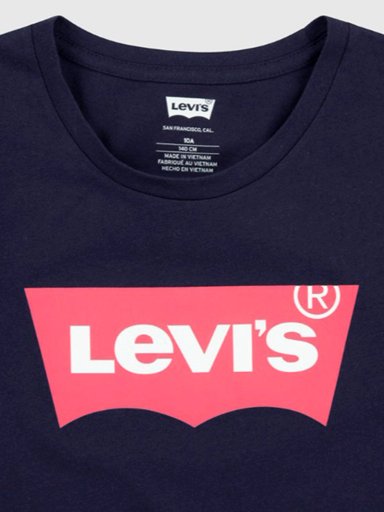 POLO MANGA CORTA ALGODÓN NIÑA LEVI’S AZUL 314234-C6Y - 3