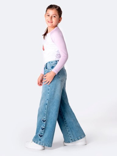 JEAN CINTURA NIÑA PIONIER WIDE LEG ESHMA