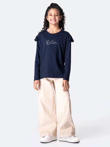 POLO MANGA LARGA NIÑA PIONIER INESH