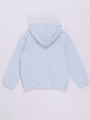 POLERA CAPUCHA FULL PRINT NIÑA HARVEST - 2