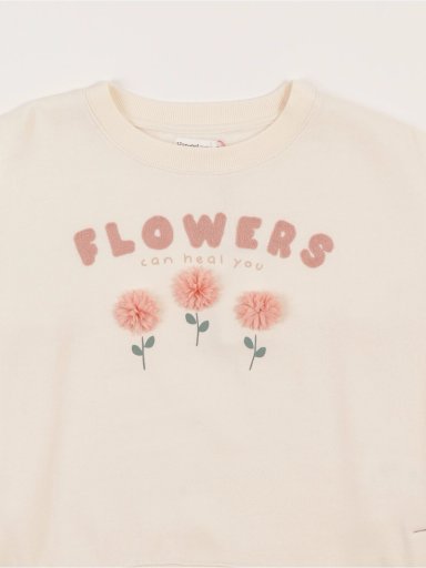 POLERA FRANELA ESTAMPADO NIÑA HARVEST - 3