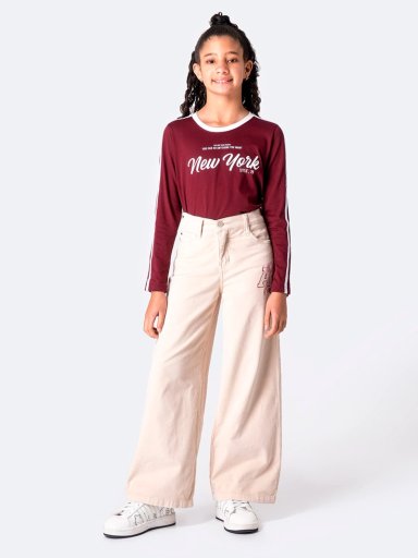 PANTALÓN WIDELEG NIÑA PIONIER NAHNCY