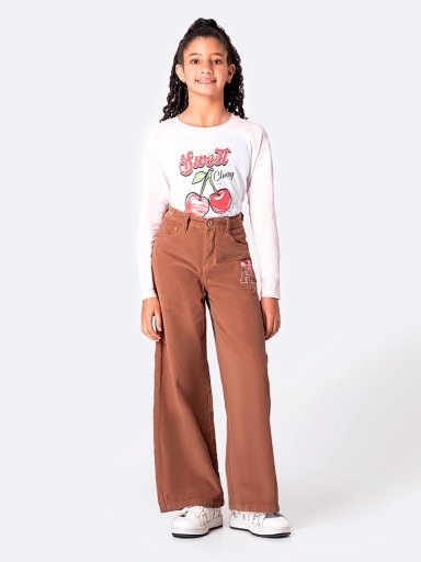 PANTALÓN WIDELEG NIÑA PIONIER NAHNCY