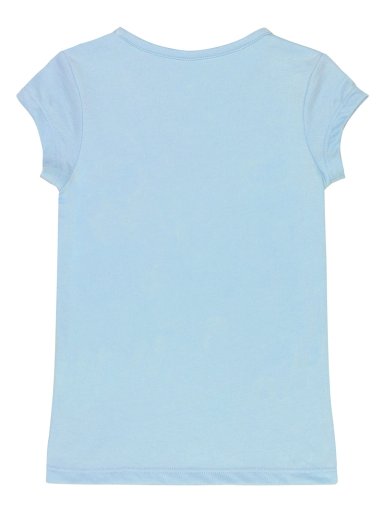 POLO MANGA CORTA ALGODÓN NIÑA HELLO KITTY CELESTE - 2