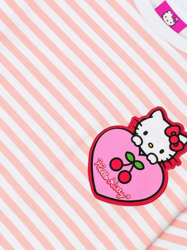 POLO MANGA CORTA ALGODÓN NIÑA HELLO KITTY ROJO - 3