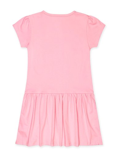 VESTIDO CORTO ALGODÓN NIÑA HELLO KITTY ROSADO - 2