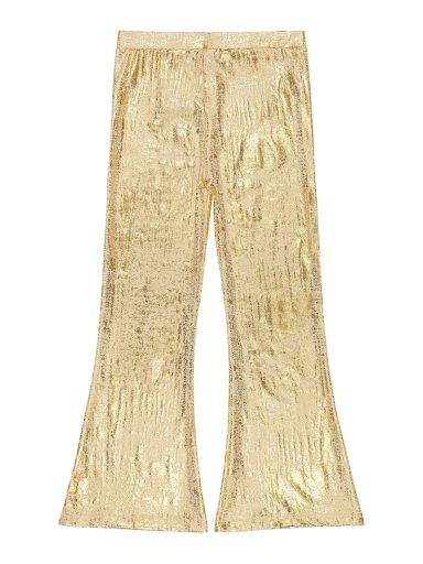 LEGGINS REGULAR NIÑA BARBIE DORADA