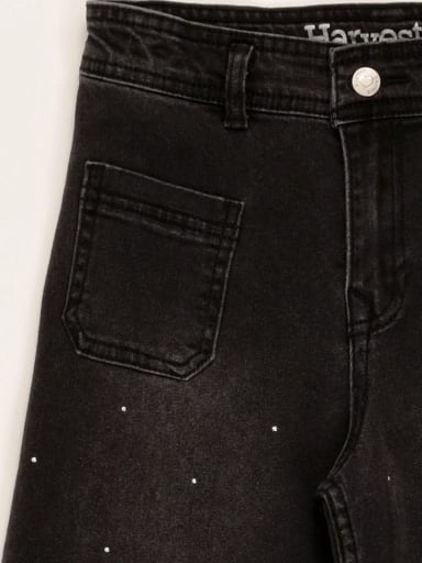 JEAN CON APLICACIÓN STUDS NIÑA HARVEST - 3