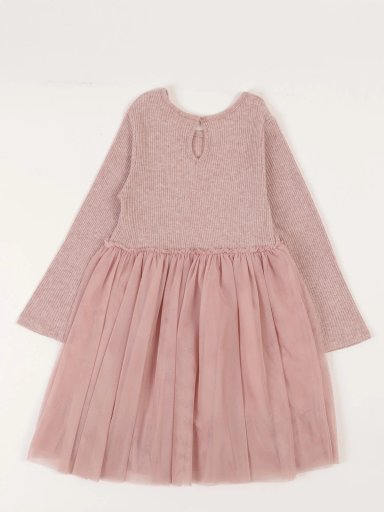 VESTIDO CORTO CON FALDA DE TUL NIÑA HARVEST - 2