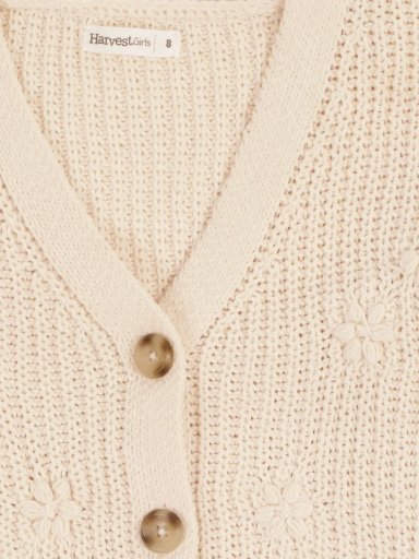 CHOMPA CARDIGAN BORDADO NIÑA HARVEST - 3