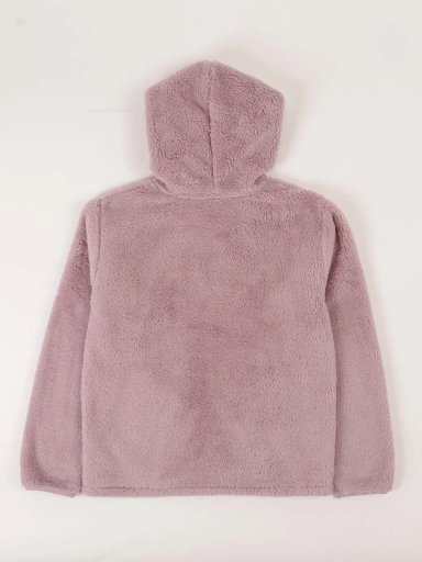 POLERA CON CAPUCHA CORAL FLEECE NIÑA INDEX - 2