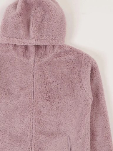 POLERA CON CAPUCHA CORAL FLEECE NIÑA INDEX - 3