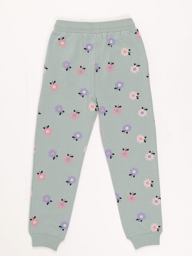 PANTALÓN DE BUZO FRANELA FULL PRINT NIÑA HARVEST - 2