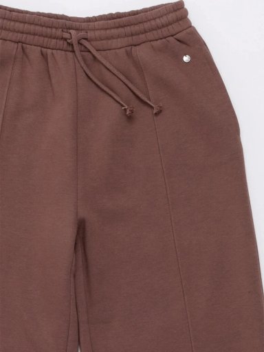 PANTALON DE BUZO LUCKY WIDE LEG FRANELA NIÑA INDEX - 3