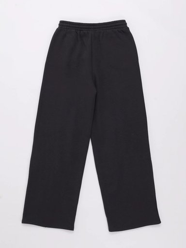 PANTALON DE BUZO LUCKY WIDE LEG FRANELA NIÑA INDEX - 2