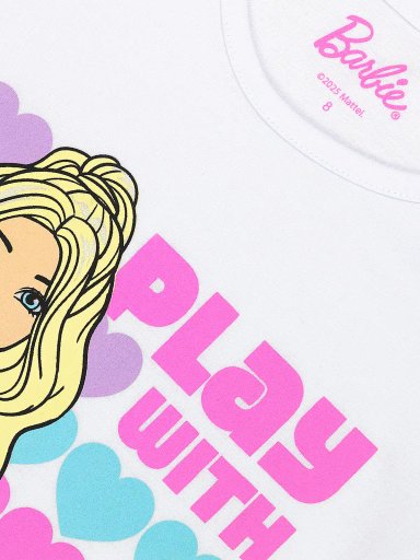 POLO MANGA CORTA NIÑA BARBIE BA6912R - 3