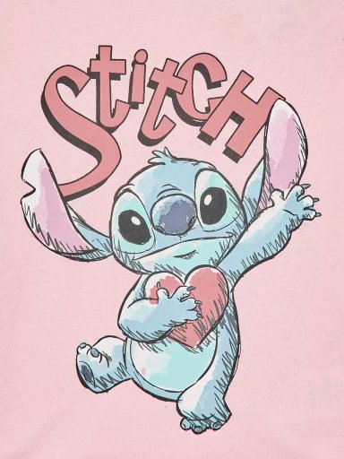 POLO MANGA CORTA NIÑA DISNEY STITCH - 3