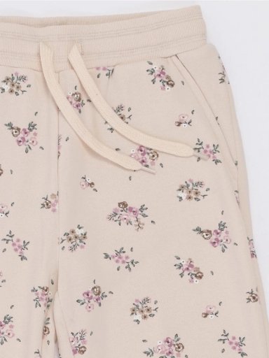 PANTALON DE BUZO COMBO FULL PRINT FRANELA NIÑA HARVEST - 3