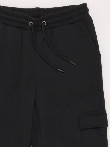 PANTALON DE BUZO CARGO FRANELA NIÑA INDEX - 3