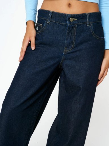 JEAN BOYFRIEND FIT ALGODÓN NIÑA BLUES BY MILK FLORA - 4