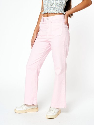 PANTALÓN FLARE NIÑA ALGODÓN BLUES BY MILK QUINRINA - 2