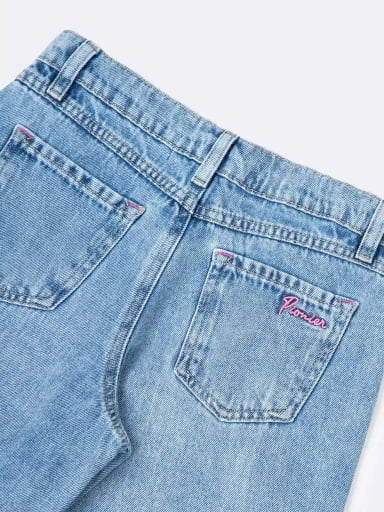 JEAN WIDE LEG NIÑA PIONIER YLDA-RIGIDO - 4