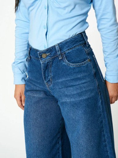 JEAN WIDE LEG NIÑA BLUES BY MILK PAGLIA - 4
